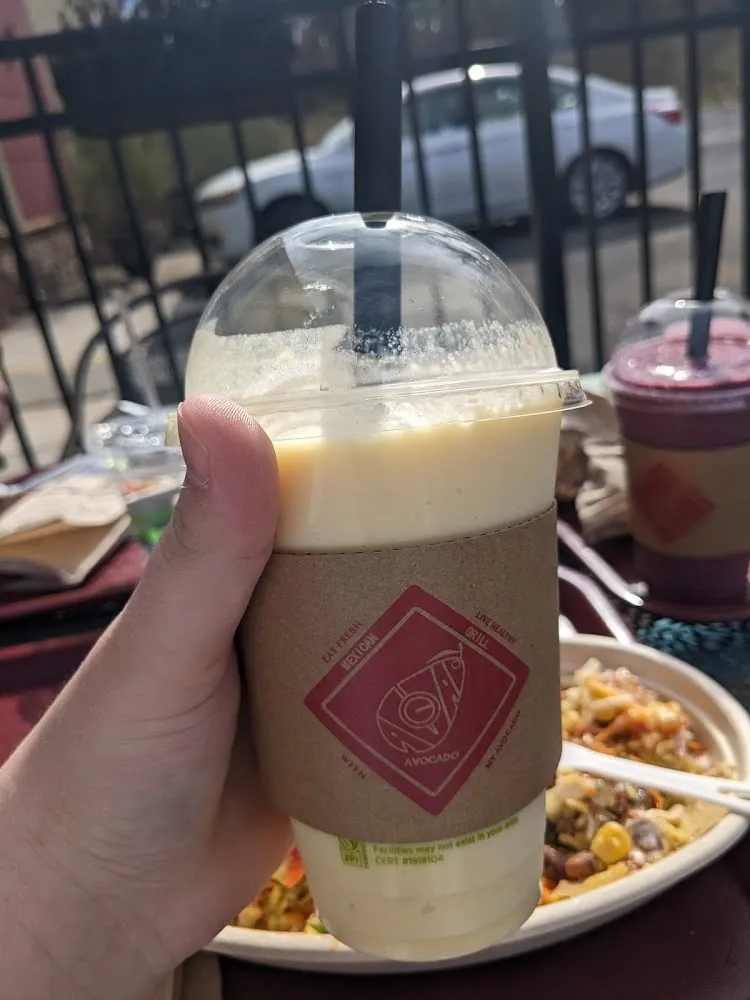 Mango Pineapple Banana Honey Smoothie